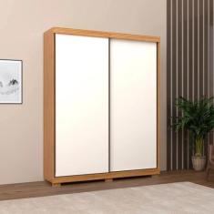 Imagem de Guarda Roupa Casal 100% Mdf Sierra Sem Espelho Camarú/Per - Village Mó