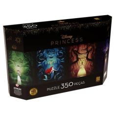 Imagem de Quebra-Cabeça - 350 Peças - Disney Princesas e Vilãs - 4356 - Grow