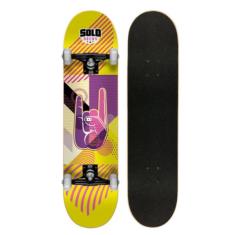 Skate Montado Profissional Cisco Feminino Tie Dye - Truck/Roda