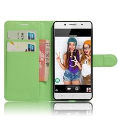 Imagem de Capa Cubot X17S, capa carteira com suporte de couro PU Manyip para Cubot X17S, capa de proteção de telefone estilo empresarial, capa com [compartimentos para dinheiro e cartão]