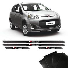 Imagem de Kit Soleira Diamante Palio Novo 2012/2017 E Protetor De Porta