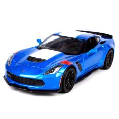 Imagem de Miniatura Corvette Grand Sport 2017 Azul Maisto 1/24