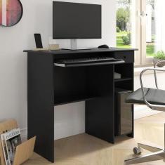 Imagem de Mesa Computador Quarto Escritorio Viena 1 Gaveta - Ej Móveis