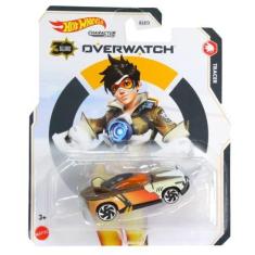 Imagem de Carrinho Hot Wheels Character Cars Tracer Overwatch GYB76