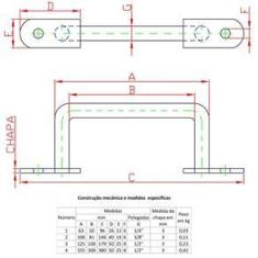 Imagem de Puxador 5Cm N-1 Forsul Branco