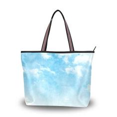 Imagem de Bolsa de ombro My Daily feminina  céu  nuvens bolsa, Multi, Medium