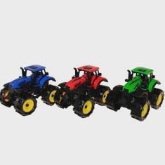 Imagem de Trator de Brinquedo Realista Sortido 14x10cm 9878 - Dorémi