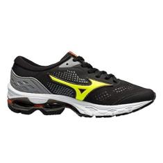 Imagem de Tênis Mizuno Wave Invictus (87) Adulto-Unissex, Preto, 38
