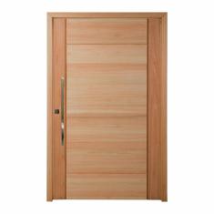 Imagem de Porta Pivotante Maciça 214x109cm Eucalipto Pm95 Clean Cruzeiro Portas Nude