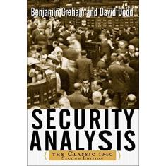 Imagem de Security Analysis: The Classic 1940 Edition - Benjamin Graham - 9780071412285