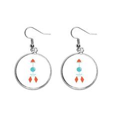 Imagem de Brinco feminino com pingente de orelha de monstro alienígena da Universo