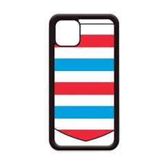 Imagem de Capa Luxemburgo com emblema nacional da Europa para iPhone 11 Pro Max para Apple Mobile Case