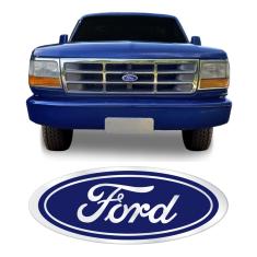 Imagem de Adesivo Ford Oval Grade F-1000 1996/1998 Emblema Resinado