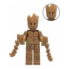 Imagem de Boneco Blocos De Montar Growing Groot Vingadores Guardiões - Mega Bloc