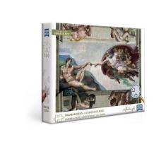 Imagem de Quebra-Cabeça 500 Peças A Criação De Adão - Toyster