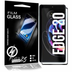 Imagem de Película De Vidro 3d Para Moto Edge 20 XT2143-1 6.7 Preta Cobre A 100%