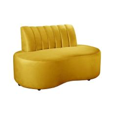 Imagem de Sofa Namoradeira Curvo Orgânico Doha Decoração