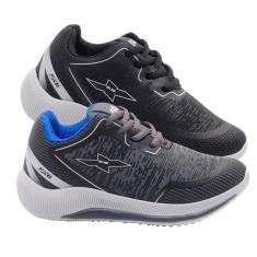 Imagem de Kit 2 Tênis Esporte Infantil Menino Cadarço Dia a Dia Escola-Masculino