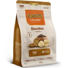 Imagem de Biscoito Special Dog Ultralife Banana e Chia para Cães Adultos 250g