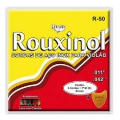 Imagem de Encordoamento Para Violão Aço Chenille Rouxinol R-50