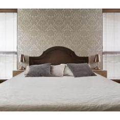 Imagem de Cabeceira Provence Diamond Suede Liso Marrom King 195 X 60