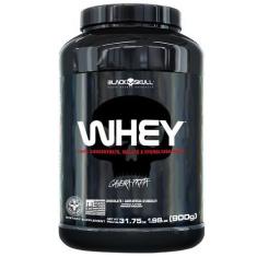 Imagem de Whey Protein Black Skull - 900G (Wpi, Wpc, Wph) - Caveira Preta