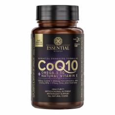 Imagem de COQ10 + ÔMEGA 3 TG + NATURAL VITAMIN E 60 CáPSULAS ESSENTIAL Essential Nutrition 