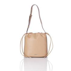 Imagem de DKNY Bolsa de mão casual clássica de couro moderno, Cappuccino, One Size