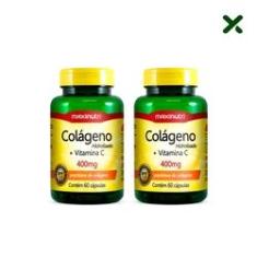 Imagem de Kit 02 Colágeno Hidrolisado com Vitamina C 400mg 60 Cápsulas Loja Maxinutri