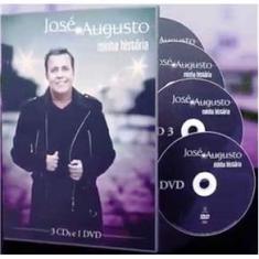 Imagem de DVD José Augusto Minha História (3CDs + 1 DVD)
