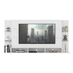 Imagem de Painel Tv até 65" com Suporte Prateleira Vidro Multimóveis