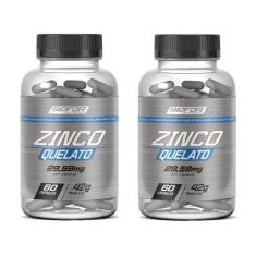 Imagem de 2 Zinco Quelato 29,59Mg 120 Cápsulas Biofor - Sem Sabor