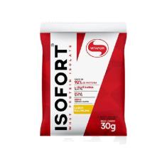 Imagem de Kit 3X: Isofort Whey Protein Isolado Baunilha Vitafor 30g