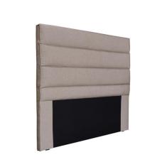 Imagem de Cabeceira Cama Box King 195 cm Arles Linho Areia S04 - D'Rossi