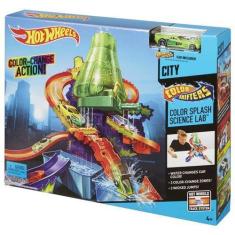 Imagem de Pista Hot Wheels City Color Change Estação Científica Mattel