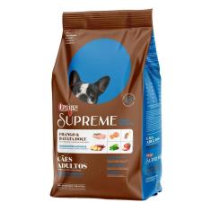 Imagem de Ração Seca Quatree Supreme Frango e Batata Doce Cães Adultos Raças Pequenas - 3 Kg