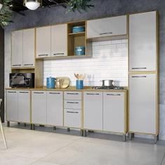 Imagem de Cozinha Completa 6 Peças Áustria Valdemóveis Cinamomo/off White