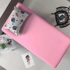 Imagem de Jogo De Cama Solteiro Portallar Malha Misto 2Pçs Omg Cinema Rosa