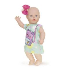 Imagem de Boneca Meu Nenezão Loira Milk Brinquedos 762