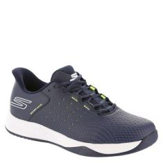 Imagem de Skechers Viper Court Recarga masculina, Azul-marinho/amarelo, 41