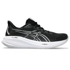Imagem de ASICS Tênis de corrida masculino Gel-Cumulus 26, Preto/concreto, 41
