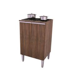 Imagem de Balcão Para Cooktop 4 Bocas Carvalho Lilies Móveis - Movesinos