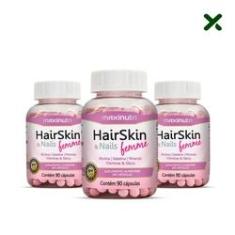 Imagem de Kit 03 HairSkin Femme com 90 Capsulas Loja Maxinutri