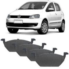 Imagem de Kit Pastilha Freio Volkswagen Fox 2004 a 2018 Dianteira Teves Syl