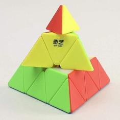 Imagem de Cubo Mágico Pirâmide - Pyraminx Qiyi QiMing Stickerless
