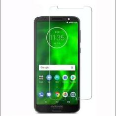 Imagem de Kit Capinha Silicone Antichoque + Pelicula Vidro Moto G6 Plus XT1926-8
