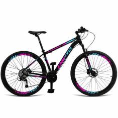 Imagem de Bicicleta Aro 29 Cripto 21 Marchas Freios Disco c/ Suspensão, 15", Pre