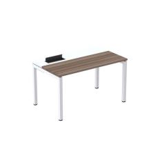 Imagem de Mesa Plataforma Para Coworking 140x792 Psc140 Walnut/branco