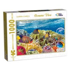 Imagem de Quebra Cabeça 1000 Peças Oceano