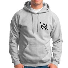 Imagem de Blusa De Frio Moletom Moleton Canguru Alan Walker Casaco (gg, )